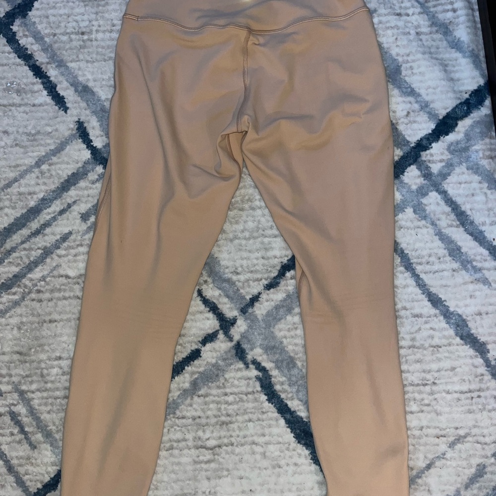 Lululemon Tan Leggings *worn only once*